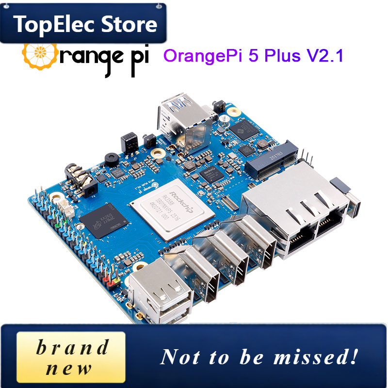 Rockchip Rk3588 Development Board - Carte de développement TopElec Orange Pi