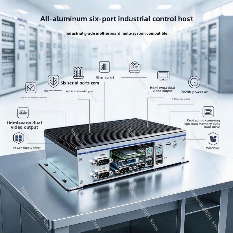 Mini PC industriel embarqué sa - Fanless Industrial Pc Rs485 Core I7 avis et prix